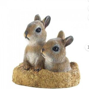 PEEK-A-BOO GARDEN BUNNIES DECOR